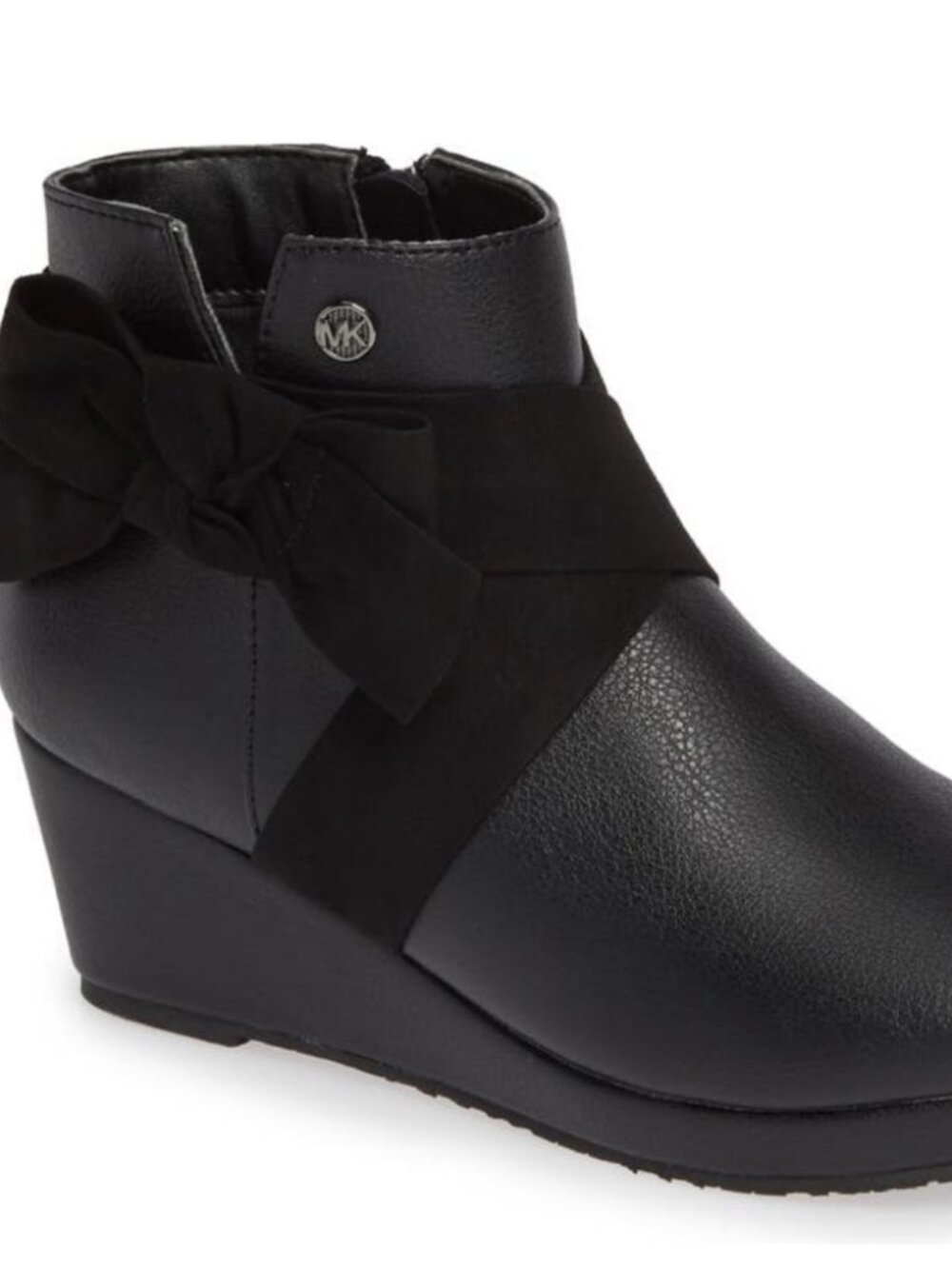 LIKE NEW Girls Michael Kors WEDGE ANKLE BOOTIE boots, size 11